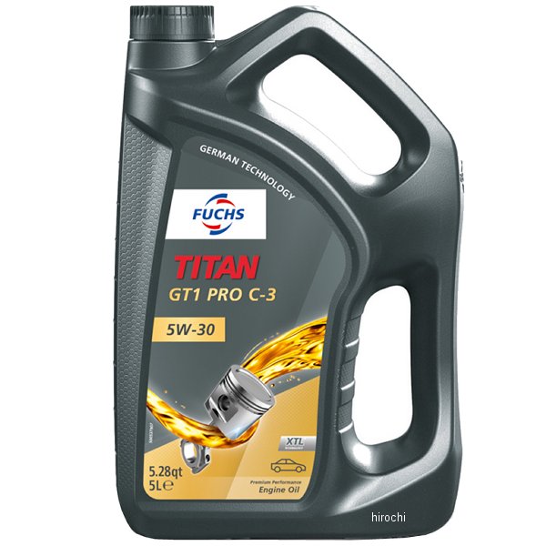 フックス FUCHS エンジンオイル TITAN GT1 PRO C-3 5W-30 5L A602007315 HD店