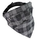 グッズ GOODS フェイスマスク ROBIN FACEMASK チェック/ブラックグレー MMS-FM020 HD店