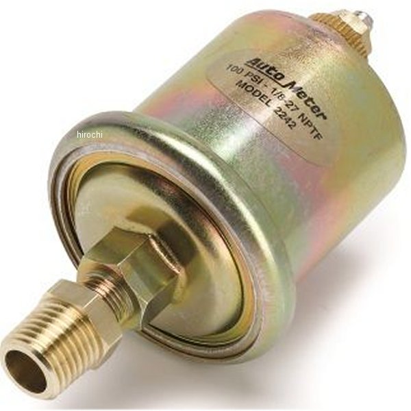  オートメーター Autometer 100psi オイル圧力センサー atm2242 HD店