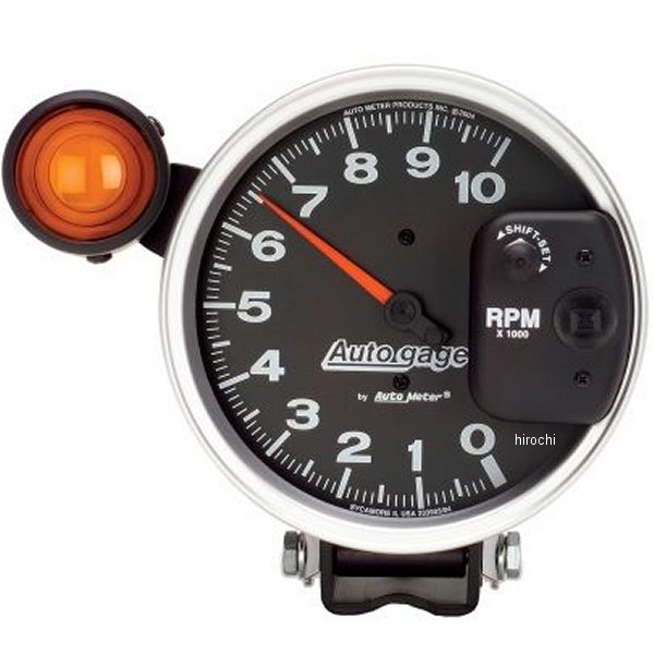  オートメーター Autometer ペデスタルタコメーター 5インチ 10,000 RPM モンスターシフトライト atm233904 HD店