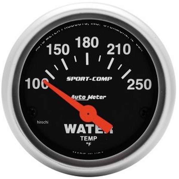  オートメーター Autometer Sport-Comp 52mm 電子水温計 atm3337 HD店