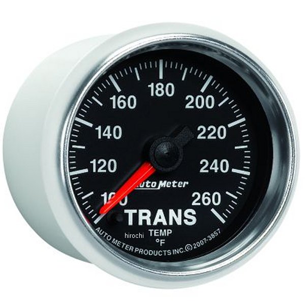 オートメーター Autometer GS 100-260度 電子トランス温度計 atm3857 HD店