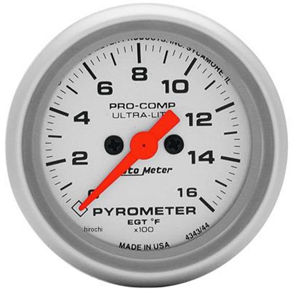  オートメーター Autometer Ultra-Lite 52mm 電子 EGT ゲージ atm4344 HD店