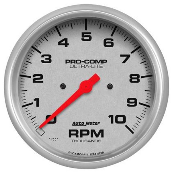 オートメーター Autometer Ultra-Lite 5インチ 10K RPM インダッシュタコメーター atm4498 HD店