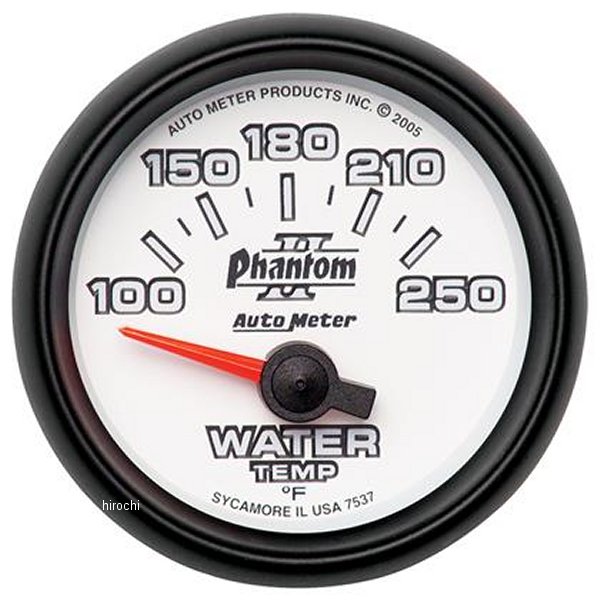  オートメーター Autometer Phantom II 52.4mm SSE 水温計 atm7537 HD店