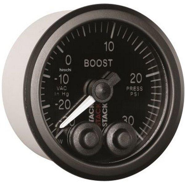 オートメーター Autometer Stack Instruments 52mm ブースト圧力ゲージ atmST3512 HD店