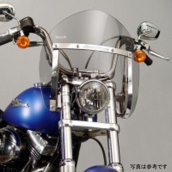  National Cycle 49mm Switchblade Short ウインドシールド スモーク 06年-23年 ハーレー FX グライド natN21732A HD店