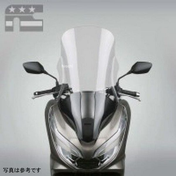 【USA在庫あり】 National Cycle Wave Mid/Std ウインドシールド クリア 19年-20年 ホンダ PCX150 natN50005 HD店