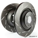 【USA在庫あり】 EBC 05年以降 ニッサン フロンティア 2.5 2WD GD スポーツ リアローター ebcGD7404 HD店