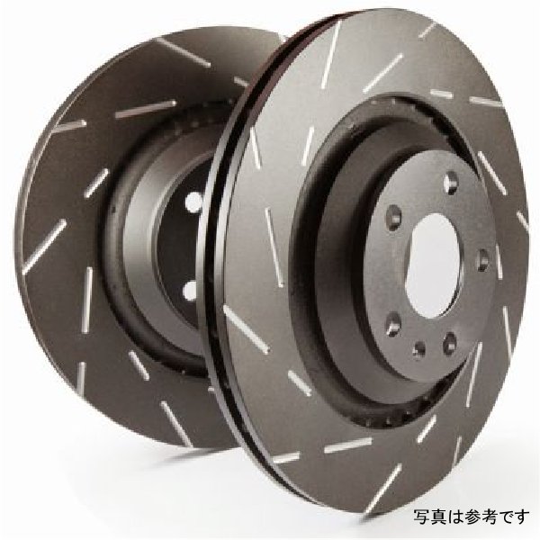 【USA在庫あり】 EBC 2010+ BMW 760 6.6L ツインターボ (F01/F02) USR Slotted フロントローター ebcUSR1898RX HD店