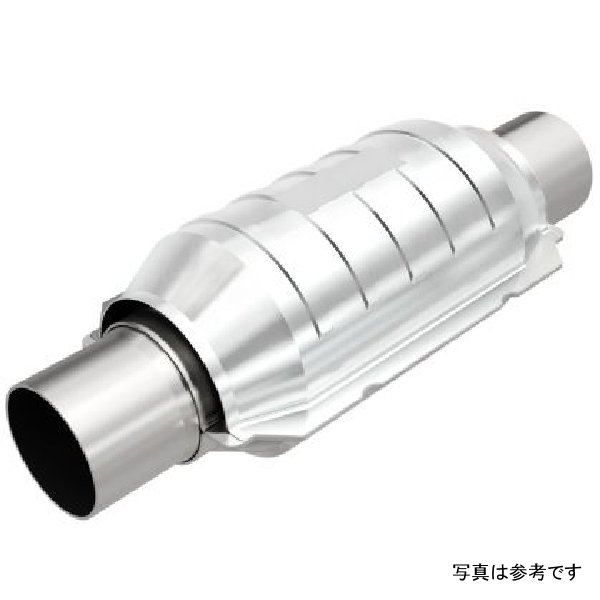 【USA在庫あり】 マグナフロー MagnaFlow Conv Univ 2.25in Inlet/Outlet Center/Center Round 9in Bod..