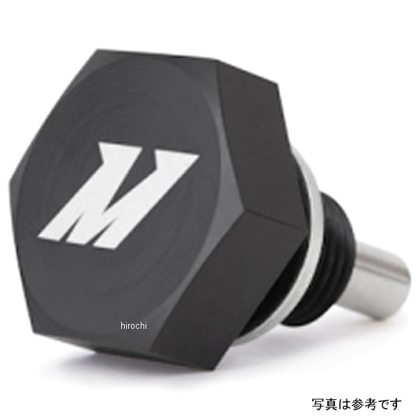 【USA在庫あり】 Mishimoto Magnetic オイルドレインプラグ M12 x 1.25 黒 misMMODP-12125B HD店