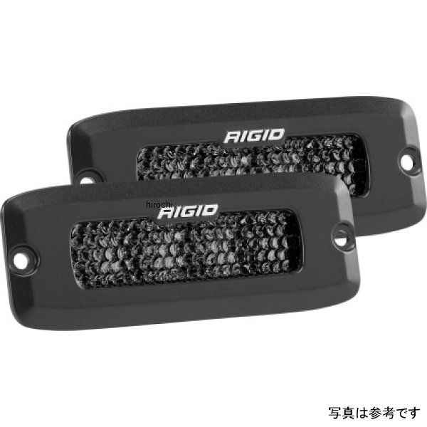 【USA在庫あり】 Rigid Industries SR-Q シリーズ PRO Midnight Edition Spot Diffused ペア rig925513BLK HD店