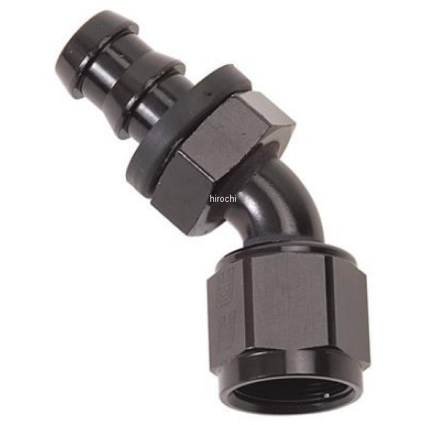 Russell Performance -10 AN Twist-Lok 45 Degree Hose End (Black)メーカー：Russellメーカー品番：624103・掲載画像は、カタログより抜粋した参考画像となっております。ご不安な場合は、メーカーサイトでのご確認をお願い致します。・お届けする商品は、タイトル等に記載のメーカー品番でのお届けとなります。・予告なく製品の仕様変更等がある場合がございます。・海外製品のため、現地の車両に合わせた設計、適合となっております。日本国内に流通している車両への適合は保証致しかねます。上記内容につきまして、予めご了承ください。624103楽天 HD店