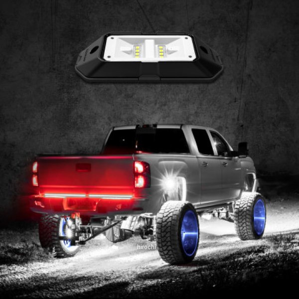 【USA在庫あり】 XK Glow ホワイト Rock Light Advanced Kit 12pc xkgXK-WROCK-PRO HD店