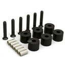 【USA在庫あり】 Daystar 87年-96年 Jeep ラングラー YJ 4WD 1in トランスファー Case Drop Kit dayKJ01008BK HD店