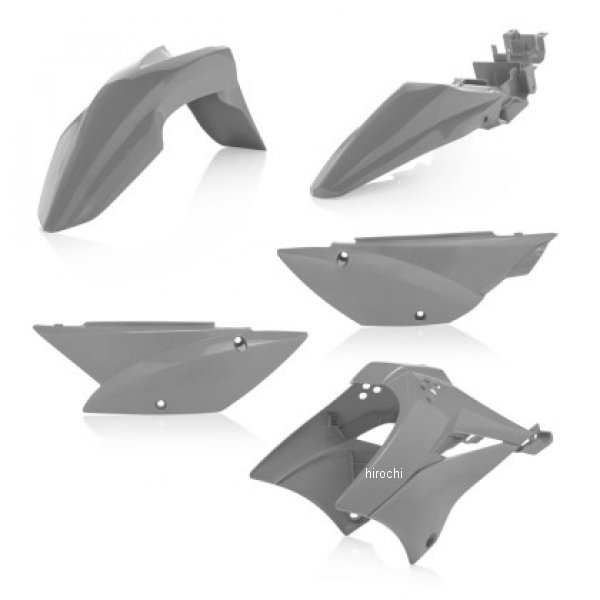 【USA在庫あり】 Acerbis 10年以降 カワサキ KLX110/110L プラスチックキット グレー acb2780500011 HD店