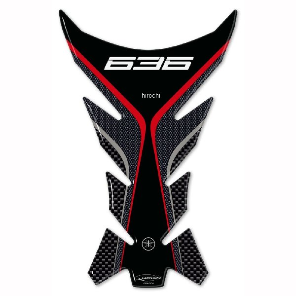 オダックス Odax 3Dタンクステッカー ZX-6R LB-KTS003 HD店