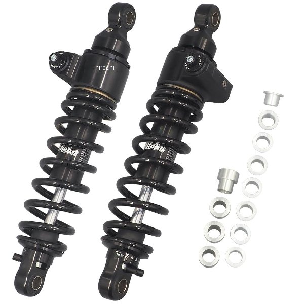 【メーカー在庫あり】 ビチューボ Bitubo 331mm ツインショック 油圧プリロード 00年-05年 FXDX ブラッ..