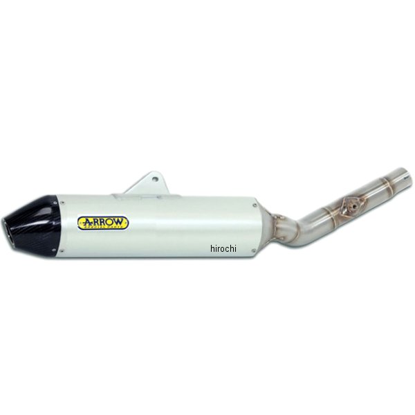 アロー Arrow スリップオンマフラー Thunder(触媒なし) 21年-24年 CRF250ラリー アルミ 72528AK+72178PD+R HD店