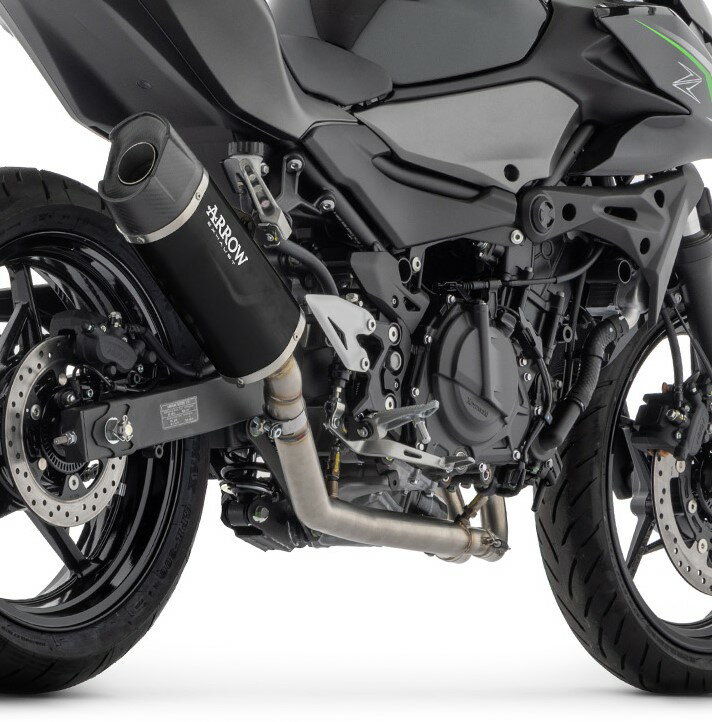 アロー Arrow フルエキゾースト Pro-Race 24年 Ninja400 ニクロム(ステンレス)ダーク 71967PRN+71775MI+Ninja400 HD店