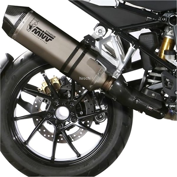 ミヴ Mivv スリップオンマフラー SPEED EDGE 19年-23年 R1250GS チタン B.034.LGS HD店