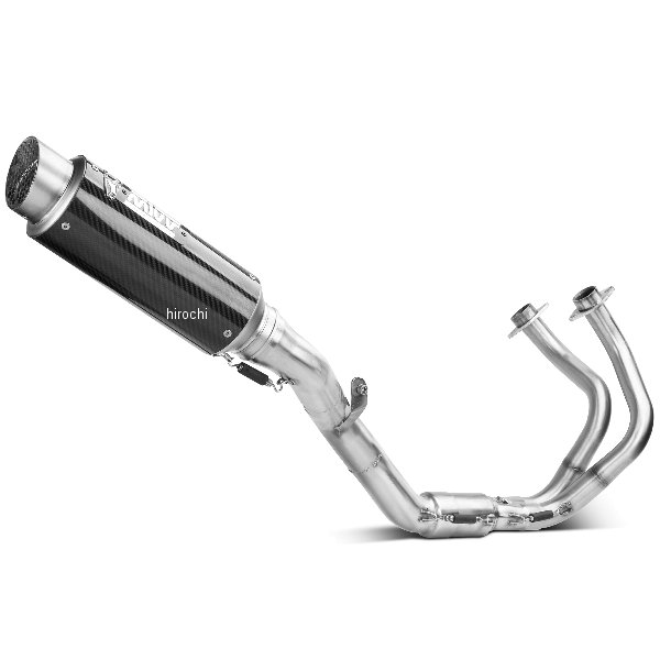 ミヴ Mivv フルエキゾースト フルシステム GP PRO(触媒なし) 23年-24年 Z650 カーボン K.058.L2P-z650 HD店