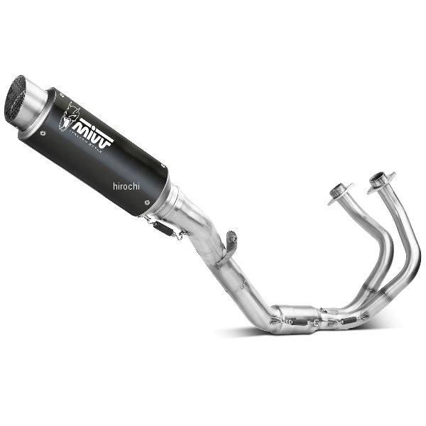 ミヴ Mivv フルエキゾースト フルシステム GP PRO(触媒なし) 23年-24年 Ninja650 ステンレスブラック K.058.LXBP HD店