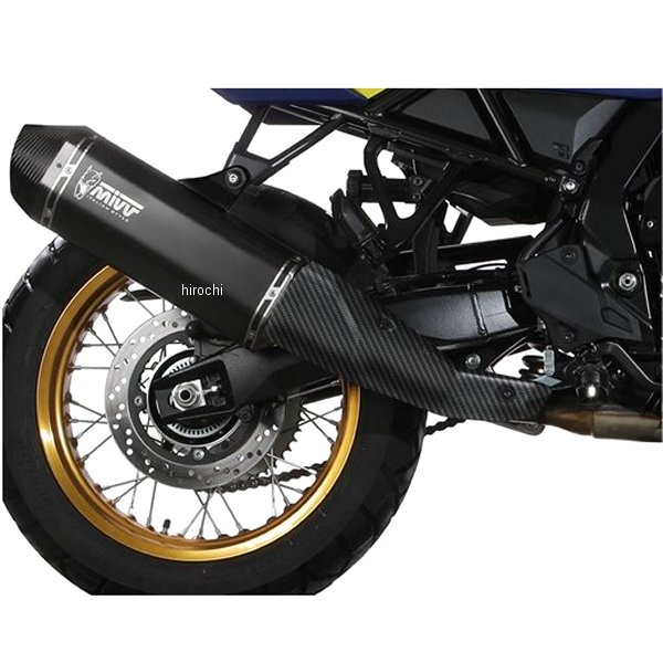 ミヴ Mivv スリップオンマフラー SPEED EDGE 23年-24年 V-Strom800DE ステンレスブラック S.061.LRB HD店