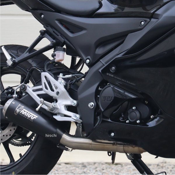 ミヴ Mivv フルエキゾースト フルシステム X-M1 BLACK JMCA認証 23年-24年 YZF-R15 ブラックステンレス Y.067.LC4B-JMCAR15 HD店