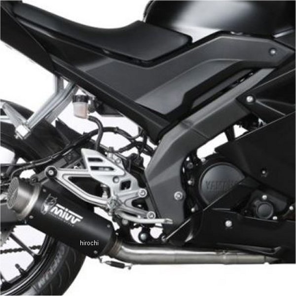 ミヴ Mivv フルエキゾースト フルシステム GP PRO BLACK JMCA認証 23年-24年 YZF-R15 ブラックステンレス Y.067.LXBP-JMCAR15 HD店