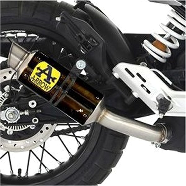 アロー Arrow スリップオンマフラー GP2 21年-23年 ヴィットピレン125 ニクロムダーク 72636GPI HD店