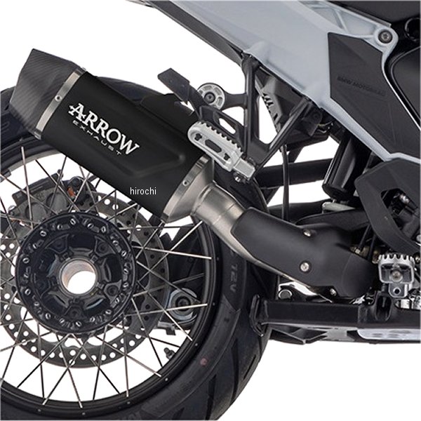 アロー Arrow スリップオンマフラー Indy Race EVO 24年 R1300GS アルミダーク/カーボンエンド 72651AKN HD店