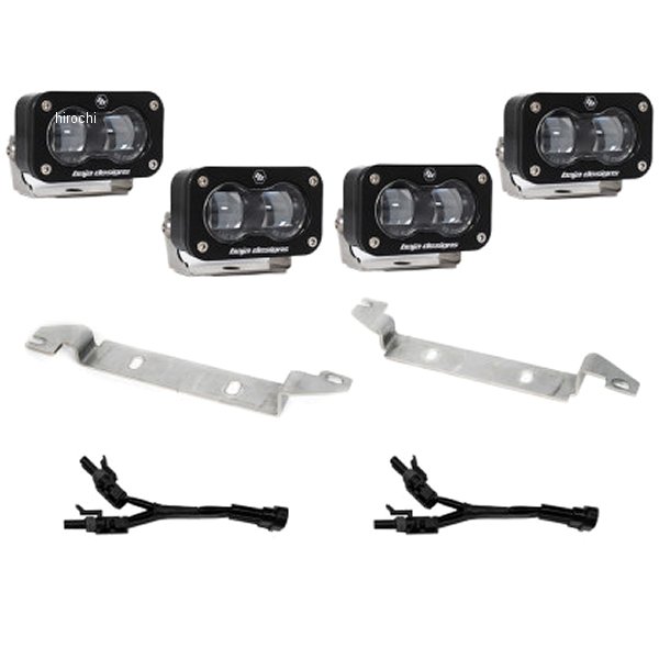 【USA在庫あり】 Baja Designs 2022+ トヨタ タンドラ S2 SAE OEM Fog Light Replacement Kit - Clear baj448162 HD店