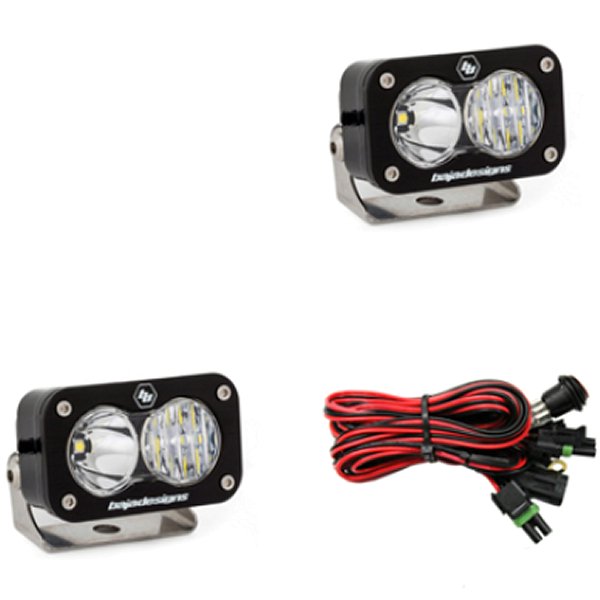 【USA在庫あり】 Baja Designs S2 Proシリーズ LED Light Pods Driving Combo Pattern ペア baj487803 HD店