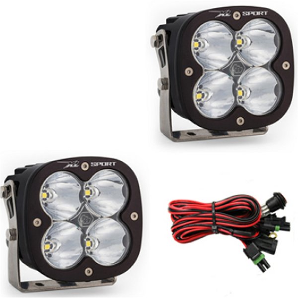 【USA在庫あり】 Baja Designs XL Sportシリーズ High Speed Spot Pattern Pair LED Light Pods baj567801 HD店