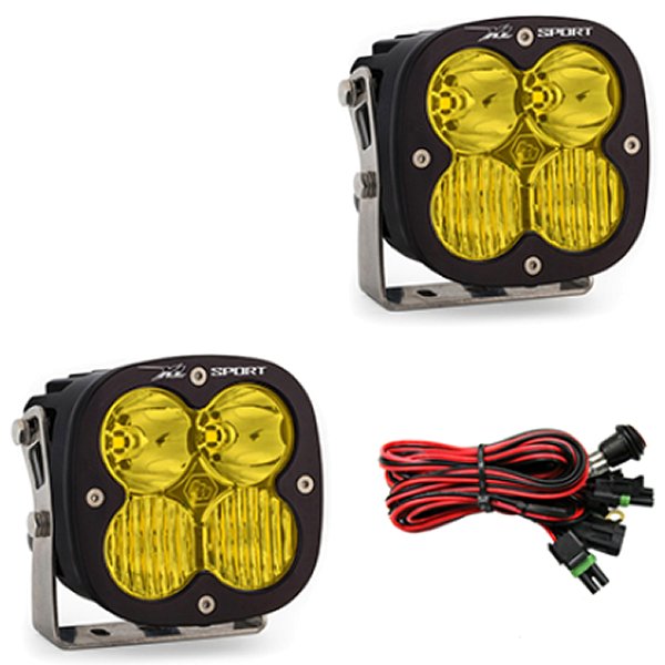 【USA在庫あり】 Baja Designs XL Sportシリーズ Driving Combo Pattern Pair LED Light Pods - Amber baj567813 HD店
