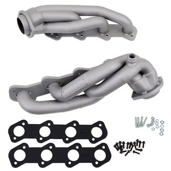  BBK 99年-03年 フォード Fシリーズ Truck 5.4 Shorty Tuned Length Exhaust Headers - 1-5/8 Titanium Ceramic bbk3518 HD店