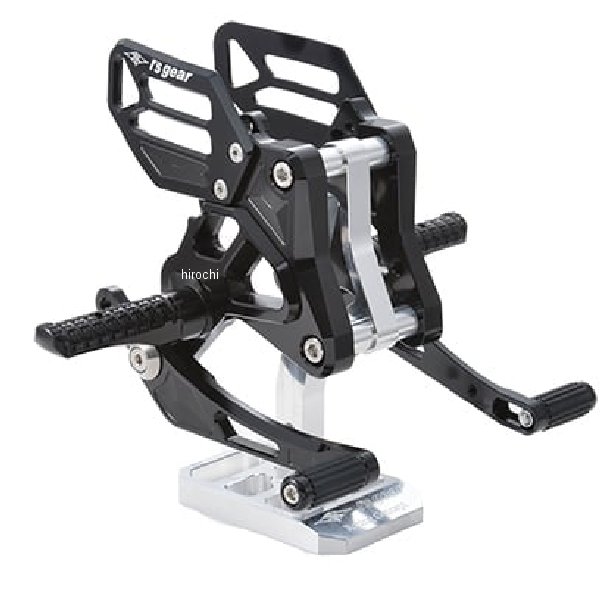 【メーカー在庫あり】 アールズギア rs gear Ninja1000SXライディングステップ ブラック AC01-0500-BK HD店