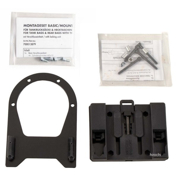 【メーカー在庫あり】 ヘプコアンドベッカー HEPCO&BECKER タンクリングフィッティング ベーシック 21年-24年 PAN AMERICA1250/SPECIAL 黒 5167600 00 01 HD店