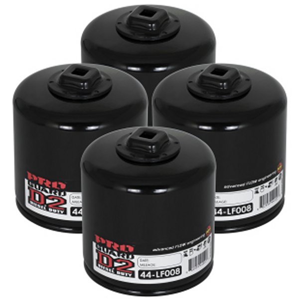  aFe Pro GUARD D2 オイルフィルター 93-11 フォード Gas Trucks V8 4.6L/5.4L/5.8L (4 Pack) afe44-LF008-MB HD店