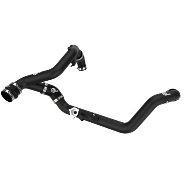  aFe Bladerunner 2-1/4 IN Aluminum Hot Charge Pipe ブラック 20-23 フォード Explorer/Explorer ST ブラック afe46-20658-B HD店