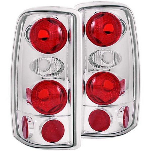 ANZO 2000-2006 シボレー Suburban Taillights Chrome anz211008 HD店