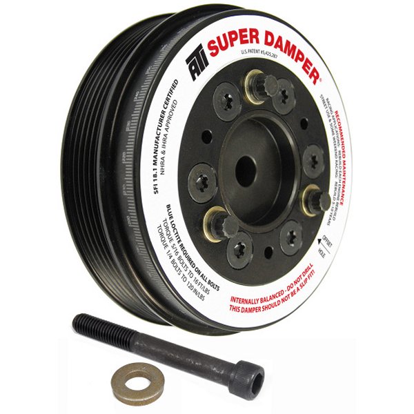 【USA在庫あり】 ATI ダンパー - 5.74in - Alum - 6 Grv - Mini Cooper S - 1.6L - 2 Percent OD - 1Pc appATI917993 HD店