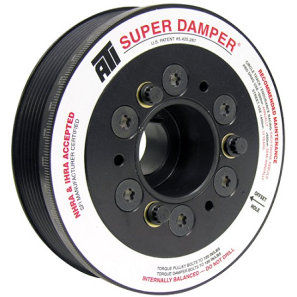  ATI Damper - 5.67in - Alum - 6 Grv - ミツビシ Evo 10 - 3 Percent UD - 08+ - 1Pc appATI918253 HD店