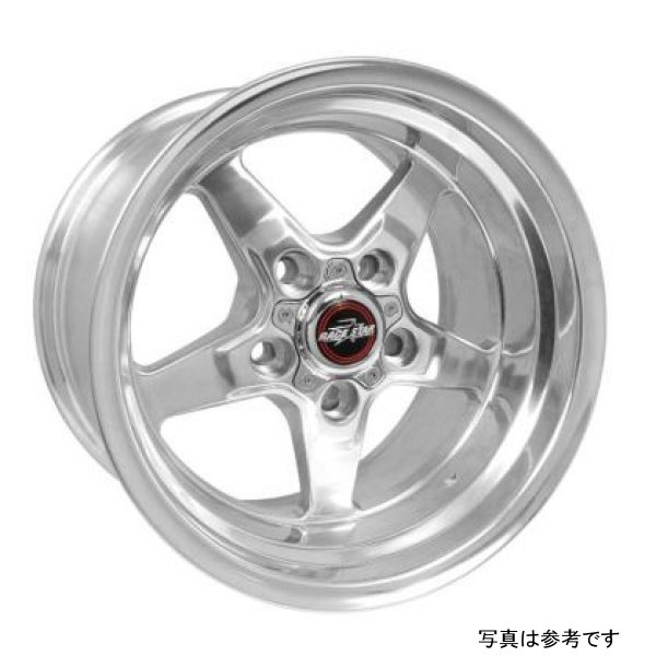【USA在庫あり】 Race Star 92 Drag Star 17x10.50 5x4.50bc 7.63bs Direct Drill Polished Wheel rst92-705154DP HD店
