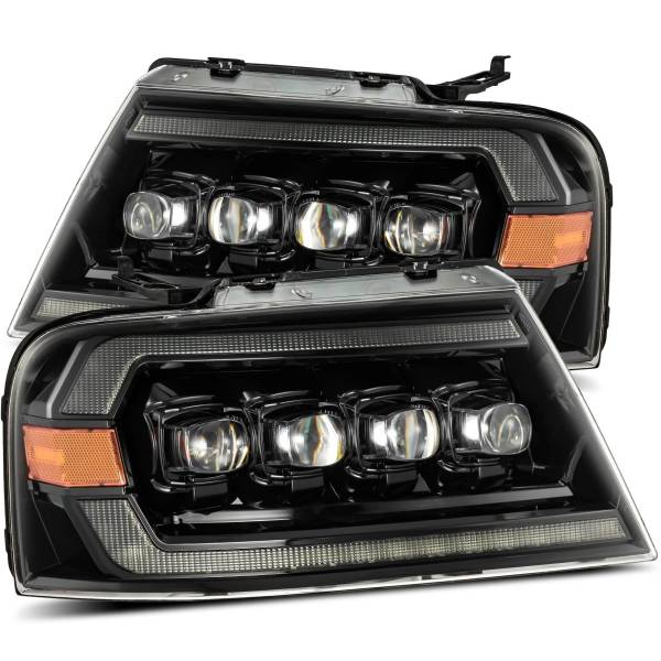  AlphaRex NOVAシリーズ LED プロジェクター ヘッドライト クローム 04年-08年 フォード F-150 (No 2004 Heritage) arx880130 HD店