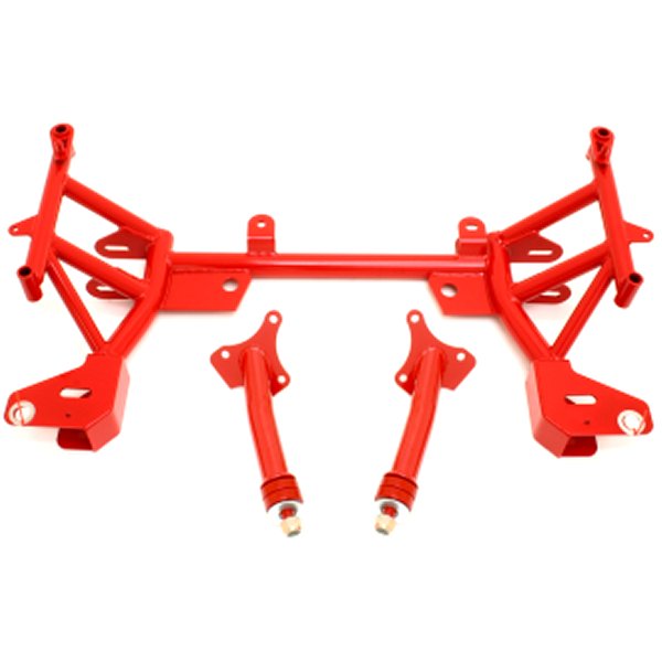  BMR 93年-02年 F-Body K-Member w/ SBC/BBC Motor Mounts and STD. Rack Mounts レッド bmrKM005R HD店