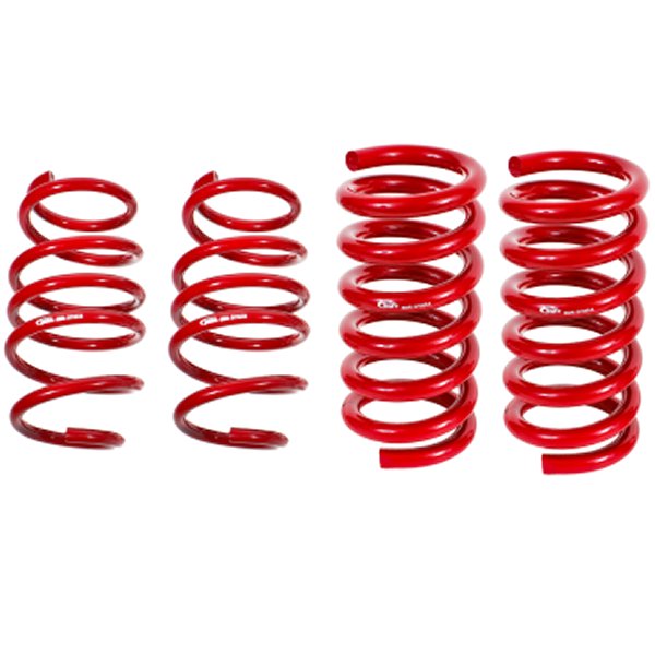  BMR 15-17 S550 Mustang Handling Version Lowering Springs (Set Of 4) レッド bmrSP083R HD店
