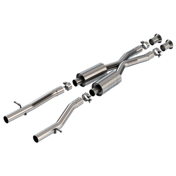  Borla 22年-24年 Lexus IS 500 5.0L V8 Automatic トランスミッション RWD 2.5in S-Type Mid-Section bor60739 HD店